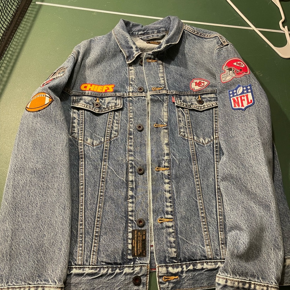 Kansas City Chiefs Jean Jacket
